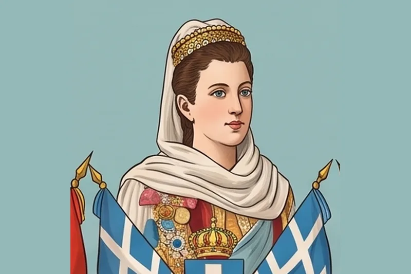 Olga, reine des Hellènes