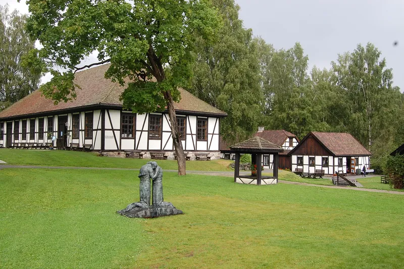 Blaafarveverket, Modum