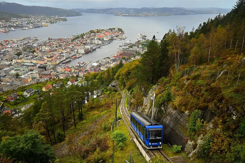 Fløyen funicular (Fløibanen)