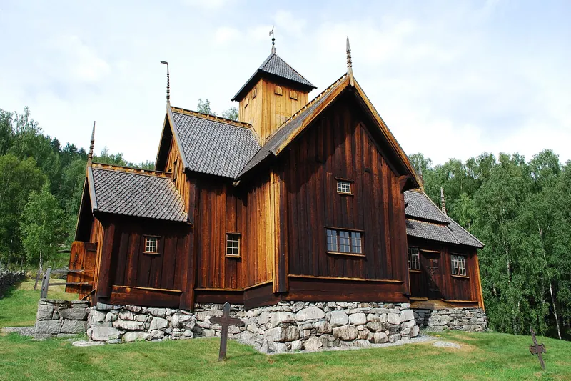 Chiesa in legno a pali di Uvdal